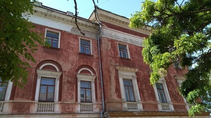 old house in the town