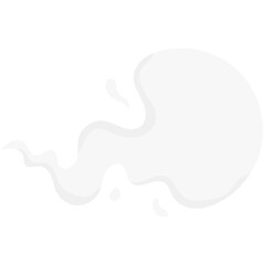 Fototapeta premium Cartoon smoke effects. Coffee and tea steam, food flavor, smell and aroma. Vector white vapor of hot drinks and food, fire flame, cigarette smoke clouds, coffee cup or mug steam.