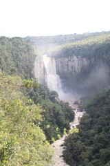 cachoeira salto são joão em prudentópolis, paraná 
