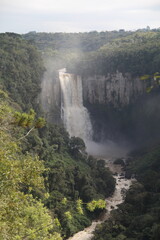 cachoeira salto s&atilde;o jo&atilde;o em prudent&oacute;polis, paran&aacute; 