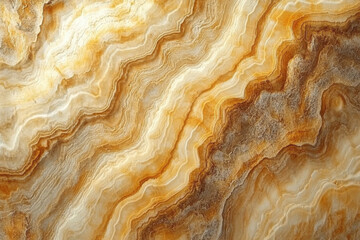 Golden Marble Texture with Natural Patterns
