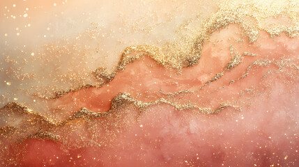 Elegant Abstract Background with Glitter and Soft Color Tones