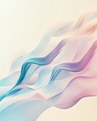 Fototapeta premium Gradient Serenity Flow