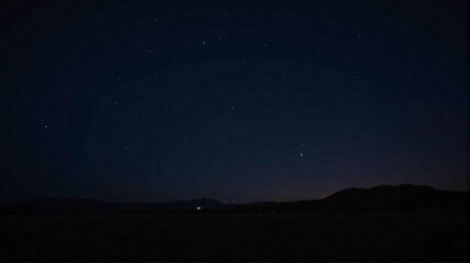 Naklejka premium night sky and stars