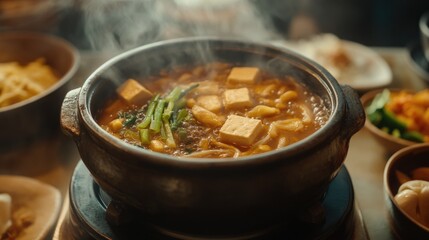 Tofu soup
