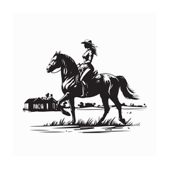 Silhouette of man smoking image vector isolated on white background 