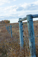 fence in the countryside