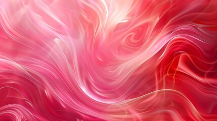 Obraz premium Abstract Pink and Red Swirling Background