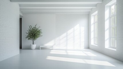 Bright and Inviting Photography Studio with Natural Light