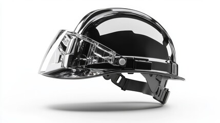 Elegant Presentation of Designer Hard Hat with Glossy Finish