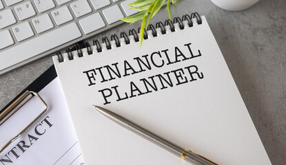 Focused financial planner at work. Advisor analyzing data, reports, and charts while using a laptop.