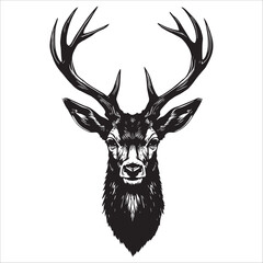 deer head silhouette