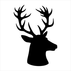 deer head silhouette