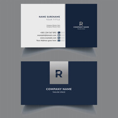 Modern business Card Template Design. Visiting Card Design, Creative Business Card Design.