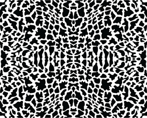 Seamless pattern of giraffe skin