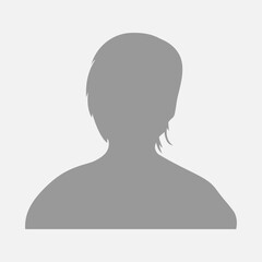 Vector flat illustration. Icons of man and woman. Avatar, user profile, person icon, profile picture. Suitable for social media profiles, icons, screensavers and as a template. Business concept.