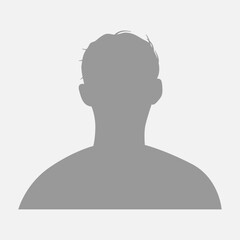 Vector flat illustration. Icons of man and woman. Avatar, user profile, person icon, profile picture. Suitable for social media profiles, icons, screensavers and as a template. Business concept.