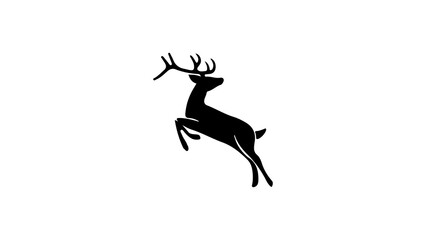 Elegant Deer Icon Design for Corporate Branding