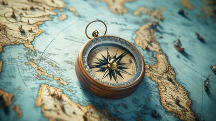 Navigating success compass and map planning for budgeting roadmap strategies in nature