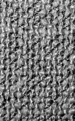 close up upholstery weave black and white texture background 