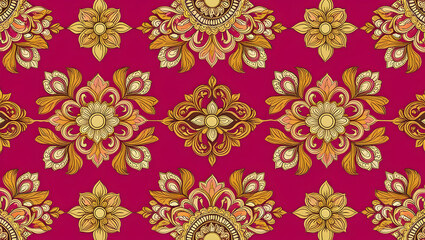 Thai Floral Elegance Pattern