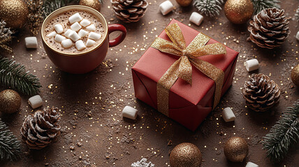 Gift Box with Ribbon