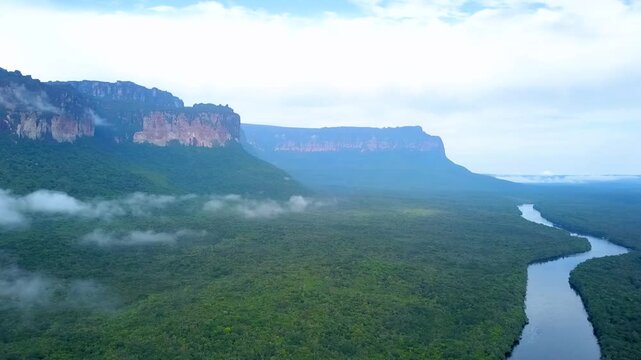 Canaima National Park is a national park located in the state of Bol&iacute;var, Venezuela. It was created on June 12, 1962 and declared a World Heritage Site by UNESCO in 1994. It has an area of ​​30,000 km