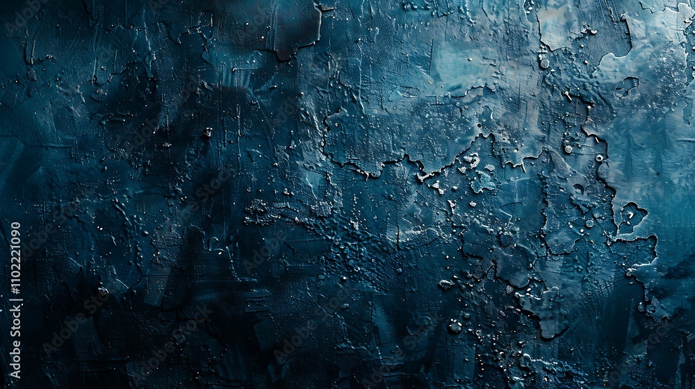 Poster grunge background with space for text or image. dark blue color.