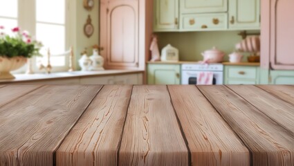 Seasonal Wooden Table Display for Christmas and New Year