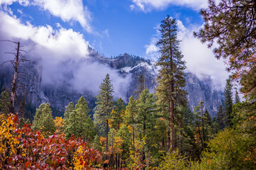 Nature's masterpiece: Yosemite in its frosted glory.