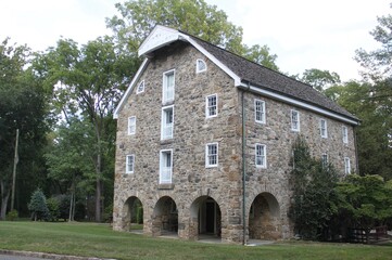 old wooden house stone building morris county NJ