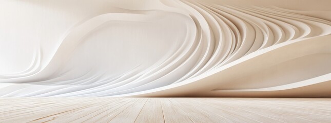 Obraz premium Abstract Tech Background. Simple Architecture Design. White Industrial Wallpaper