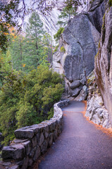 Explore Yosemite's cold, serene November trails.