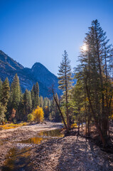 Yosemite landscapes: granite cliffs, snow, and love.