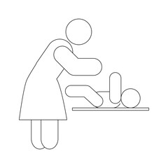 Rest Room Related Vector Line Icons. Contains such Icons as Family WC, Do not throw sign, Water tap and more. Editable Stroke. Pixel Perfect. Vector illustration flat style Eps 10. 