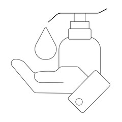 Rest Room Related Vector Line Icons. Contains such Icons as Family WC, Do not throw sign, Water tap and more. Editable Stroke. Pixel Perfect. Vector illustration flat style Eps 10. 