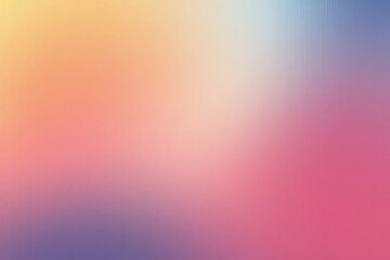 Colorful gradient background in pastel colors, representing calm and harmony with the space of copying  