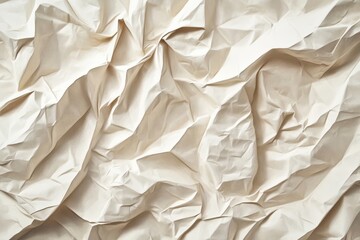 Obraz premium A white paper with a crumpled texture