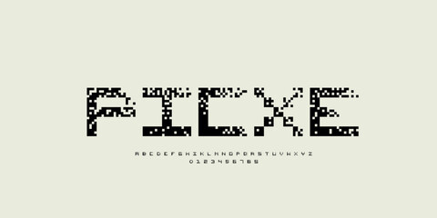 Alphabet Font Collection Classic and Modern Lettering Elegant Minimalist 
