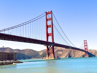 Golden Gate Bridge in San Francisco (Kalifornien, United States)