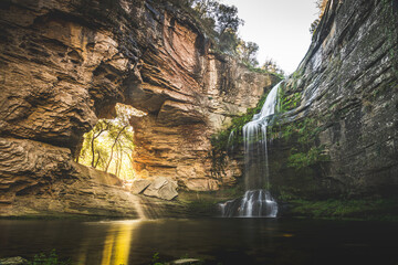 cascadas la foradada de cantonigrós