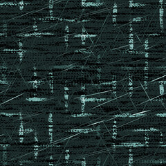 Autumn seamless vector pattern. French farmhouse linen checked texture, hand drawn plaid background.