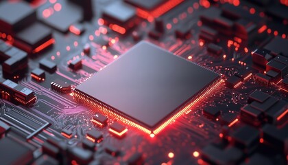 Silicon Wafers With Microchips: Essential Components In Electronics For Integrated Circuit Fabrication. High-Quality Materials For Advanced Technology Manufacturing Processes.