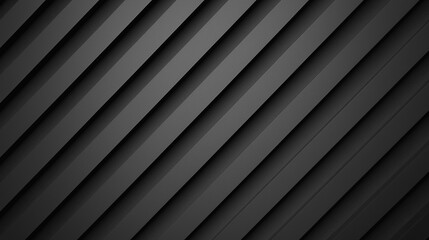 Obraz premium A sleek, modern design featuring diagonal lines in varying shades of black, creating a stylish and textured background.