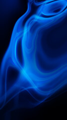 Subtle and Beautiful Forms Emerging from Colorful Smoke Swirls