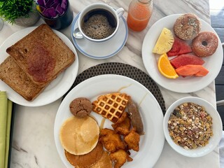 Amazing five star hotel breakfast