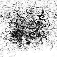 Abstract grunge texture. Black and white backdrop and wallpaper. Textured surface.