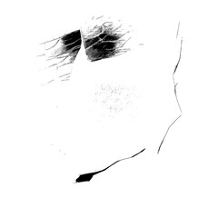 Abstract grunge texture. Black and white backdrop and wallpaper. Textured surface.