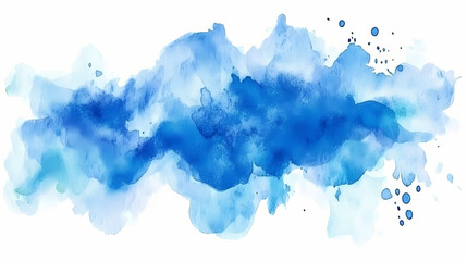 watercolor azure illustration
