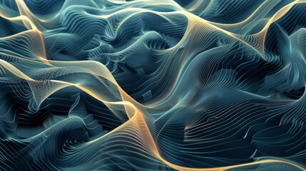 Elegant Abstract Background with Intricate Line Pattern